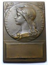 Medaille bronze. caen d'occasion  Paris VII