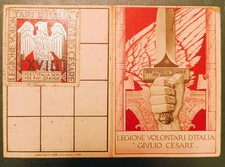 Tessera pnf fascismo usato  Venezia