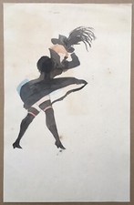 Dessin original portrait d'occasion Dessin original portrait d'occasion  Paris II