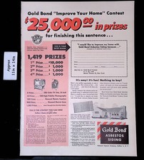 1956 gold bond for sale  Stockton