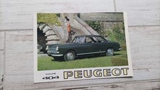 Prospectus brochure peugeot d'occasion  Mitry-Mory