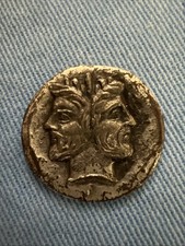 Antico denario romano usato  Potenza