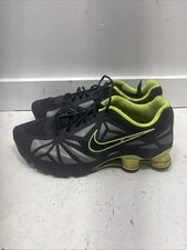 Nike Shox Turbo 14 masculino 2013 amarelo neon verde preto tamanho 13 comprar usado  Enviando para Brazil