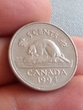 MOEDAS/CANADÁ/5 CENTAVOS 1994/ELIZABETH II XF Kayihan -2 comprar usado  Enviando para Brazil