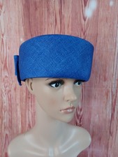 pillbox hat blue for sale  GRIMSBY