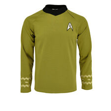 Camisas masculinas The Original Series Captain Kirk Gold uniforme TOS frota estelar comprar usado  Enviando para Brazil