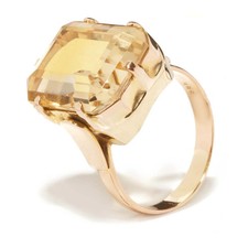 Citrin ring 585er gebraucht kaufen  Buxtehude
