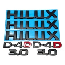 Conjunto de emblemas para Toyota Hilux/Vigo MK6-MK7 (2005-2015) - Opções cromadas/2.8/3.0 comprar usado  Enviando para Brazil