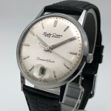 Raro! Manutenção OH, Vintage 1960 Seiko Crown Self Datar J14036 corda manual #1661 comprar usado  Enviando para Brazil