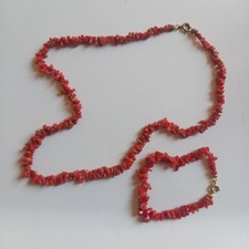 Collana bracciale corallo usato  Italia