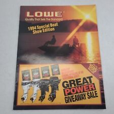 1994 lowe special for sale  Iron River