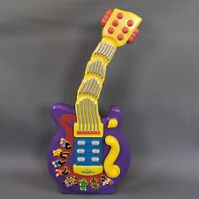 Vintage The Wiggles Wiggly Giggly Brinquedo de Guitarra Dançante Roxo Testado Funcionando 2004 comprar usado  Enviando para Brazil