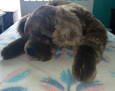 45" Arado e lareira grande marrom labradoodle cachorro cachorro pelúcia HTF bicho de pelúcia, usado comprar usado  Enviando para Brazil