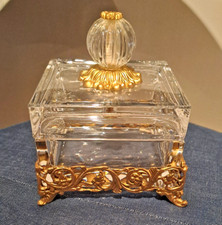 Jolie bonbonniere verre d'occasion  Villers-Saint-Paul