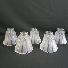 5 tons claros de vidro transparente com painéis fosco ventilador de teto lustre arandela de parede comprar usado  Enviando para Brazil