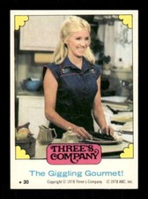 1978 Adesivos Topps Three's Company 30 Chrissy The Giggling Gourmet Suazanne Som comprar usado  Enviando para Brazil