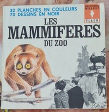 Livre mammifères zoo d'occasion  Marseille XV