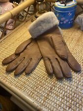 ugg gloves brown for sale  NEWMARKET