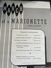 Gounod march marionette for sale  MANNINGTREE