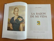 Eva Peron EVITA Livro La Razon De Mi Vida Primeira Edição 1951 com Assinado Impresso!!! comprar usado  Enviando para Brazil