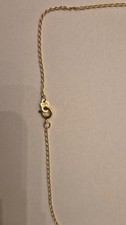 Goldkette halskette 50cm gebraucht kaufen  Wiesbaden