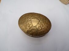 Vintage oval brass for sale  EASTBOURNE