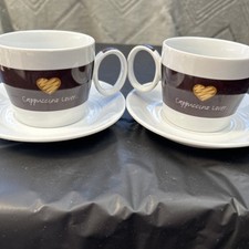 Cappuccino lover cups for sale  MILTON KEYNES