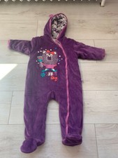 Combinaison capuche violette d'occasion  Olonne-sur-Mer