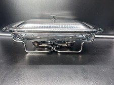 17x8x5 glass chafing for sale  Redding