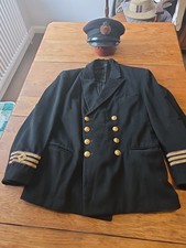 Vestido de oficiales de la Marina Mercante de la Primera Guerra Mundial Gorra y túnica segunda mano  Embacar hacia Mexico