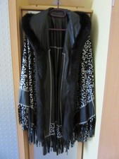 Leder poncho neuwertig gebraucht kaufen  Neunkirchen a.Brand