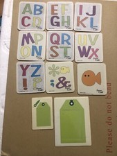 Cuttlebug alphabet dies for sale  LONDON
