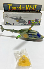 Thunder Wolf Bell 300B helicóptero modelo de ação escala 1:48 alimentado por bateria na caixa, usado comprar usado  Enviando para Brazil
