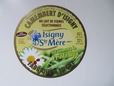 étiquette fromage camembert d'occasion  Montmorillon