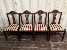 mahogany reproduction dining chairs for sale  SHIPSTON-ON-STOUR