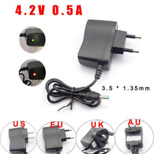 Usado, AC/DC 4.2V 0.5A power wall adapter Charger EU US plug for 18650 battery Headlamp comprar usado  Enviando para Brazil