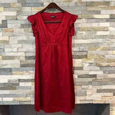 Vestido Vintage Betsey Johnson Seda Babado Cetim Gravata Midi Tamanho 2 comprar usado  Enviando para Brazil