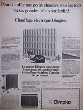1969 dimplex electric d'occasion  Expédié en Belgium