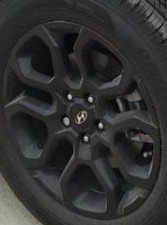 Roda 2023 Santa Fe OE gasolina 18x7-1/2 10 raios preta Hyundai comprar usado  Enviando para Brazil
