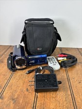 Filmadora óptica JVC Everio Gz-MG330AU híbrida 30GB HDD 35x azul com acessórios comprar usado Filmadora óptica JVC Everio Gz-MG330AU híbrida 30GB HDD 35x azul com acessórios comprar usado  Enviando para Brazil