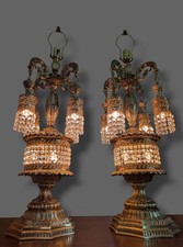 LUSTRE DE CRISTAL PENDURADO CACHOEIRA REGÊNCIA HOLLYWOOD MCM LANTERNA LANTERNA LÂMPADAS comprar usado  Enviando para Brazil