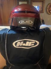 Novo capacete personalizado vinho tinto HJC FS2 Cruiser 1/2 com bolsa de capacete de fábrica incluída comprar usado  Enviando para Brazil