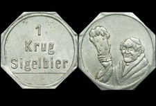 Biermarke krug sigelbier gebraucht kaufen  Großröhrsdorf