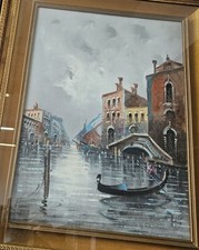 Olio tela antonio usato  Italia