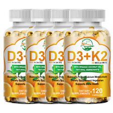 Vitamina D3 20000 UI + K2 MK7 200mcg Cápsulas Apoyo Inmunológico Huesos Fuertes segunda mano  Embacar hacia Argentina