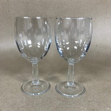 Pair glass dessert for sale  CAERPHILLY