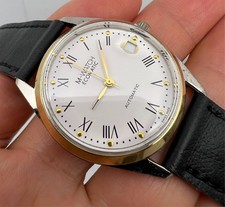MONDAINE M ETA 2824-2 RELÓGIO AUTOMÁTICO MASCULINO OURO/AÇO comprar usado  Enviando para Brazil