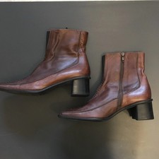 Damen stiefelletten leder gebraucht kaufen  Berlin