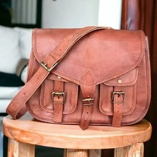 Bag leather genuine for sale  RUGBY