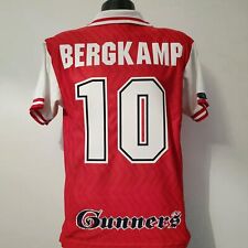 Bergkamp arsenal shirt for sale  LOWESTOFT